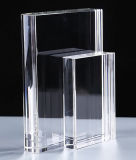 Book Shape Crystal Glass Trophy Award