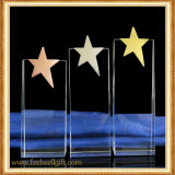 Blank Glass Trophy Custom Five-Pointed Star