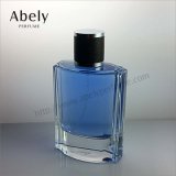 New Designer Glass Perfume Bottle with Spray and Leather Cap