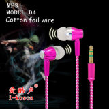 Fashion Design Customize in-Ear Cheap Earphone for MP3