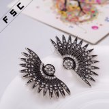 Hot Sale Fashion Jewelry Zircon Wing Shape Women's Earrings