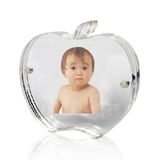 Apple Shaped Acrylic Photo Frame Display, Perspex Photo Display