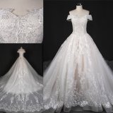 off Shoulder Beading Lace Prom Wedding Bridal Dress St7010