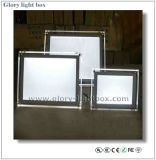 Table Protable LED Crystal L Light Box