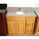 Natural Pink Granite Bathroom Vanity Tops