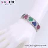 52012 Fashion Elegant Rhodium CZ Diamond Jewelry Bangle with for Women