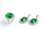 925 Sterling Silver Jewelry Set with CZ