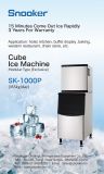 Hot Sell 304 Stainless Air Cooling Commercial Sk-1000p Cube Ice Machine, Ice Making Machine, Ice Maker