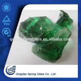 Green Clear Glass Rocks