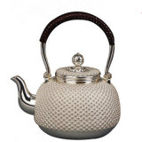 Sterling Silver Japanese Silver Pot Nails Silver Pot Teapot Kung Fu Tea Set by Hand