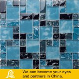 Crystal Mosaic Ice Cracker Design Sky Blue