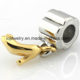 High Heel Charm Gold Plated Charm