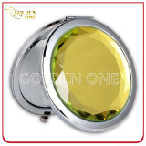 High Quality Folding Crystal Metal Compact Mirror