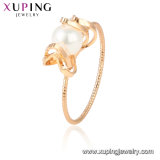 15429 Xuping Luxury Fine Zircon Ring Wih 18K Gold Plated