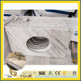 River White Granite Stone Countertop for Hotel Bathroom, Kitchen Design