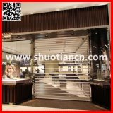 Motorized Transparent PC Commercial Rolling Door (ST-002)