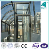 Sightseeing Elevator with Hairline Stainless Steel