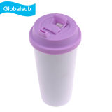 Sublimation Printing Eco-Tumbler with Color Silicone Lid