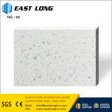 White Crystal Big Grain Quartz Stone Slabs for Hotel Bath Quartz Kitchen Tops