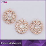 Wholesale 24K Gold Plated Wedding Cubic Zirconia Jewelry Set