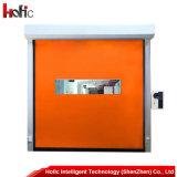 Automatic PVC Fast Opening High Speed Zipper Self-Recovery Rapid Rolling Industrial Door