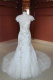 Mermaid Satin Beading Mermaid Wedding Dress