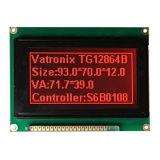 128*64 LCD Module Screen, Graphic Display, Measures