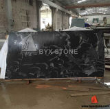 Snow Grey Granite Black Floor Slab