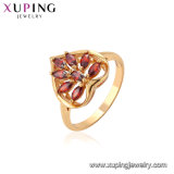 2016 New Design Xuping Colorful Zircon Heart Ring