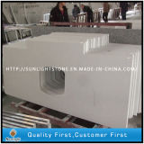 White Colors Artificial Quartz Stone Kitchen Countertops