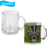 Sublimation Clear Glass Mug Transparent Mug Blank Supplier