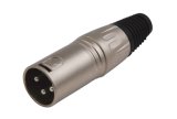 Microphone Connector for Microphone Cable and Mixer