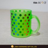 Decorative Bulk Glower in The Dark Glass Coffee Mug