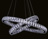 Modern K9 Crystal Chandelier with Ring for Home or Hotel