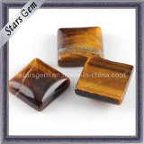 Natural Stone Square Shape Tiger's Eye