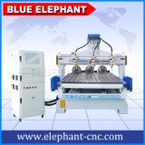 Multi Spindles 1325 CNC Router with 3 Rotary Device CNC Machine Used to Make Furniture