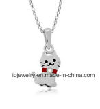 Custom Made Stainless Steel Charm Cat Animal Pendant