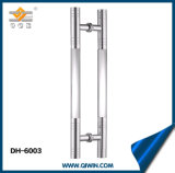 Stainless Steel Pull Handle Crystal Glass Door Handle