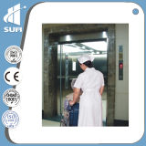 Mirror Stainless Steel Speed 1.0-2.0m/S Hospital Elevator