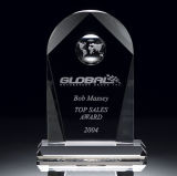 Global Achievement Arch Crystal Award (#60241)