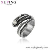 15507 Xuping Delicate Ladies Jewelry Leaf Shaped Simply Design Finger Ring