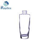 120ml Cosmetic Glass Bottle Jar in Flint