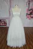 Ivory Beaded A-Line Wedding Dress