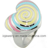 Stainless Steel with Enamel Ring Jewelry Customized