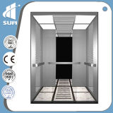 Speed 1.0m/S- 2.0m/S Mirror Stainless Steel Residential Elevator