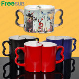 Sublimation Color Changing Mug Couple Mug (SKB05T)