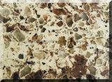 Double Colored Quartz Stone Floor Tile / Artificial Quartz Stone / Engineered Stone Quartz