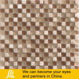 Travertino Mix Crystal Glass Mosaic for Wall Decoration