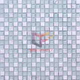 15*15 White Marble Grossy and Matt Crystal Mosaic (CS007)