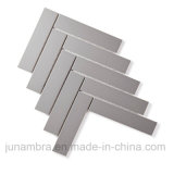 32.5X145mm Grey Matte Herringbone Glazed Porcelain Mosaic Wall Tile